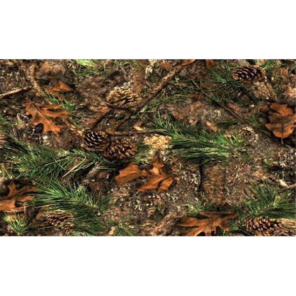 Custom Printed Rugs Custom Printed Rugs Mixed Pine Pine Cones and Autum Leaves Door Mat Mixed Pine